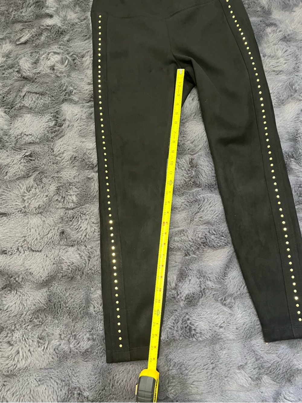 White House Black Market Black Runway Women’s Leggings Size 10 - Picture 6 of 9